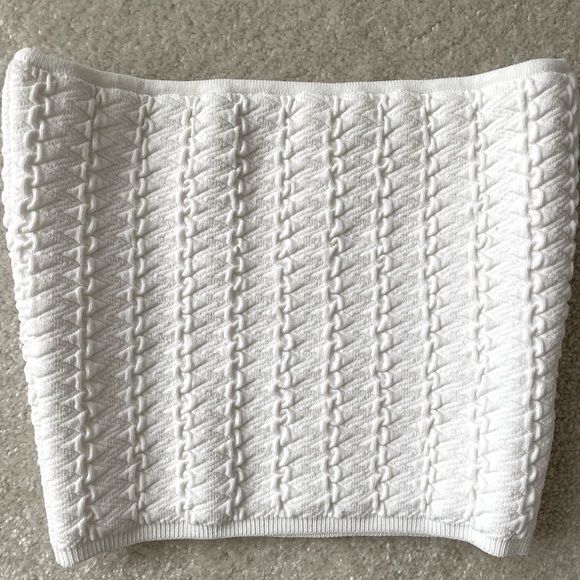 ARITZIA BABATON Essamba Tube Top, Size Small, White - Picture 4 of 5